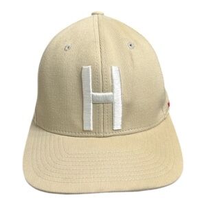 Herschel Supply Co. Cream Embroidered “H” SnapBack Cap